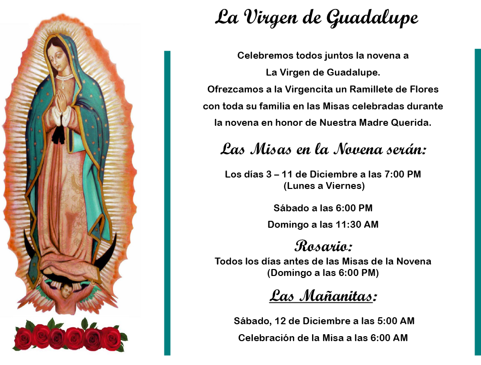 Novena to Our Lady of Guadalupe | St. Charles